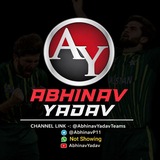 Telegram profile photo for AbhinavYadav11