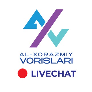 Telegram profile photo for "Al-Xorazmiy vorislari" Livechat