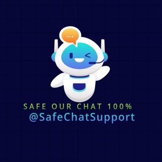 Telegram group profile photo for SafeChat Support