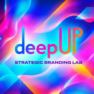 Telegram profile photo for deepUP.ru / Strategic Branding Lab