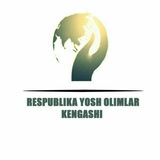 Telegram profile photo for JIZZAX YOSH OLIMLAR KENGASHI