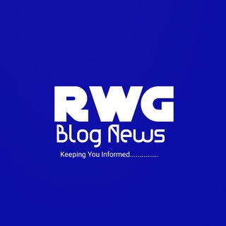 Telegram profile photo for RWGBLOG NEWS 🔵 | Keeping You Informed