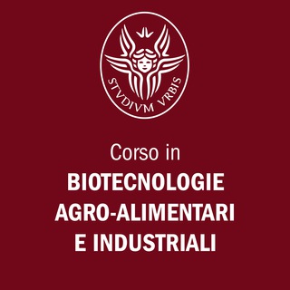 Telegram profile photo for Biotecnologie Agro-Alimentari e Industriali Sapienza