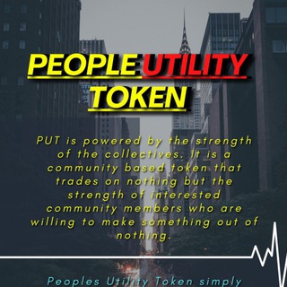 Telegram group profile photo for PeopleUtilityToken (PUT)