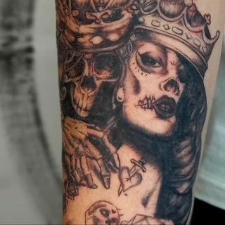 Telegram profile photo for Beetle Juice tattoo | тату Ижевск🎨