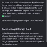 Telegram profile photo for Cabai