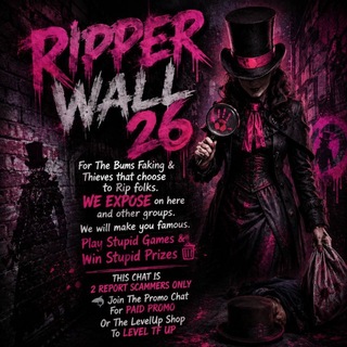 Telegram group profile photo for THE RIPPER WALL 26