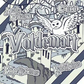 Telegram profile photo for Voldemart, redebut soon.