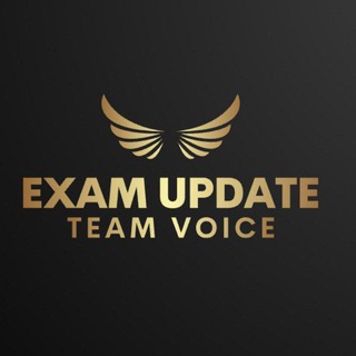 Telegram profile photo for UPDATES EXAM'S BY TEAM VOICE