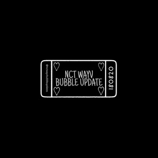Telegram profile photo for NCT WAYV BUBBLE UPDATE