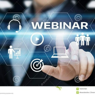 Telegram profile photo for Webinars & courses