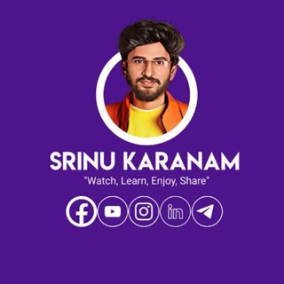 Telegram profile photo for Srinu Karanam
