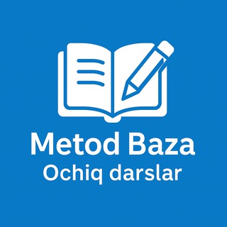 Telegram profile photo for Metod baza | Ochiq darslar