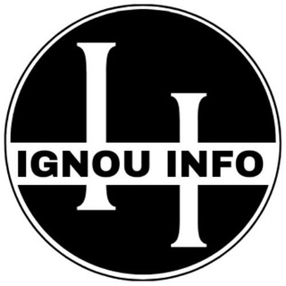 Telegram profile photo for IGNOU INFO
