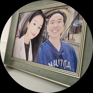 Telegram profile photo for 绘画素描 彩绘水彩 肖像绘画 huihua