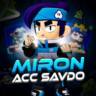 Telegram profile photo for 𝙈𝙄𝙍𝙊𝙉 𝘼𝘾𝘾 𝙎𝘼𝙑𝘿𝙊🤝