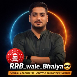 Telegram profile photo for RRB wale Bhaiya 😎