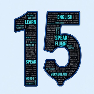 Telegram profile photo for 15 Words A Day