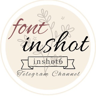 Telegram profile photo for فونت اینشات font inshot