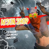 Telegram profile photo for AFSUN UC SHOP ๐
