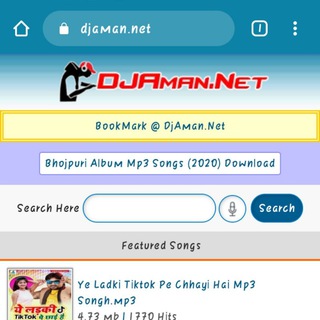 Telegram profile photo for DjAman.Net ... Dj Remix Hub website