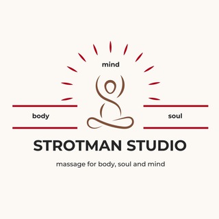 Telegram profile photo for STROTMAN STUDIO|МАССАЖ МОСКВА