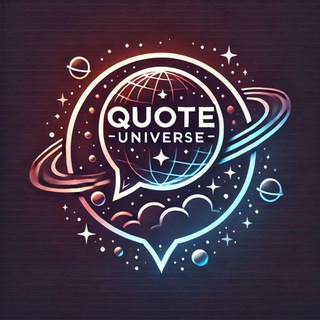 Telegram profile photo for Quote Universe ๐โข