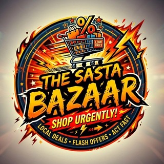 Telegram profile photo for THE SASTA BAZAAR 🛍️