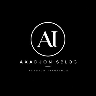 Telegram profile photo for Axadjon's blog