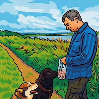 Telegram profile photo for Записки волонтёра. Приют Шанс, Псков.
