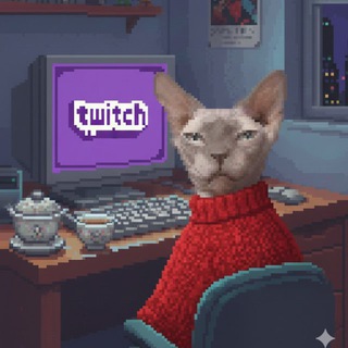 Telegram profile photo for Кошка пердит