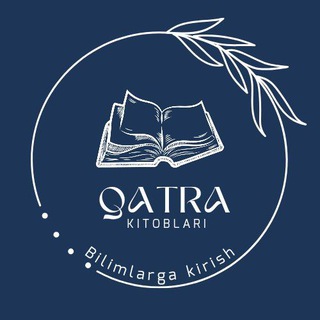 Telegram profile photo for Qatra kitoblari📚. Bilimlarga kirish