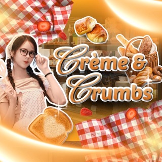 Telegram profile photo for ♡ Crème & Crumbs.°. ݁₊ 🥨