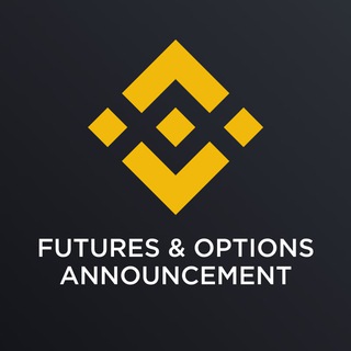 Telegram profile photo for Binance Futures & Options Announcement