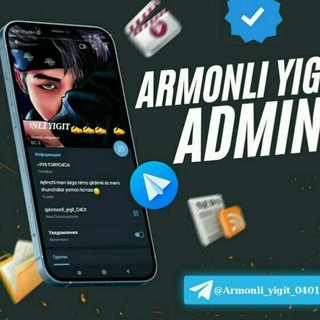 Telegram profile photo for Armonli yigit shaxsiy🧑💻