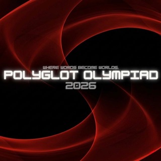 Telegram profile photo for NU Polyglot Olympiad 2026: Info-Channel