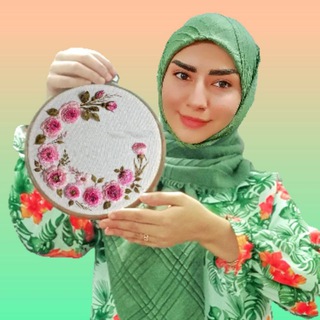 Telegram profile photo for آموزش گلدوزی رایگان |پروانه قربانی |Pari_craftss
