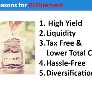 Telegram profile photo for REITirement - SG REITs