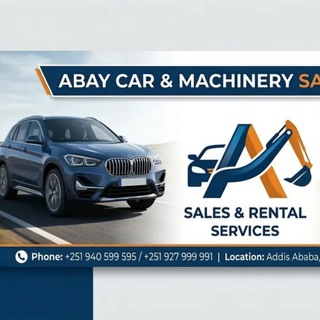 Telegram profile photo for Abay Car & Machinery Sales and Rent