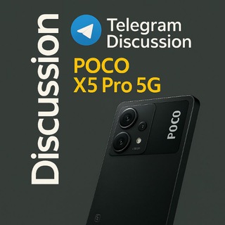 Telegram group profile photo for Poco X5 Pro | RN12PSE | Official Discussion #redwood