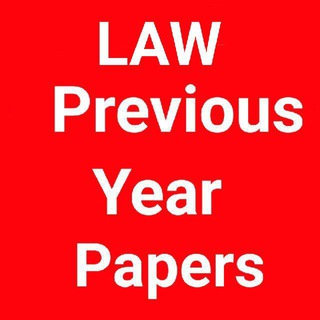 Telegram profile photo for LAW Previous Year Papers