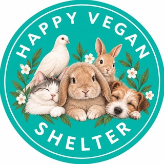 Telegram profile photo for HAPPY VEGAN SHELTER