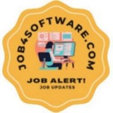 Telegram profile photo for job4software (Experienced Job)