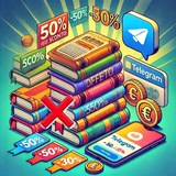 Telegram profile photo for ❌️📖 RISPARMIO LIBRI, Offerte, Codici Sconto, Occasioni, Recensioni e Consigli📚