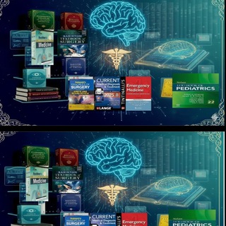 Telegram profile photo for المكتبة الطبية لأحدث الكتب و المراجع لمختلف التخصصات Medical library 💉📚
