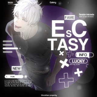 Telegram profile photo for ecstasy | info