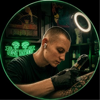 Telegram profile photo for TINE.TATTOO!