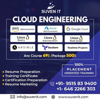 Telegram profile photo for Cloud Engineer