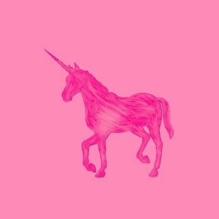 Telegram group profile photo for Розовый единорог
