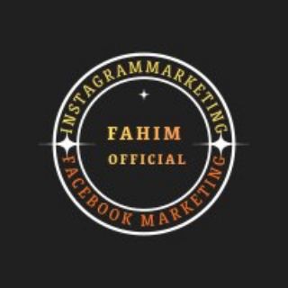 Telegram profile photo for Fahim Official ( Instagram & Facebook Marketing )